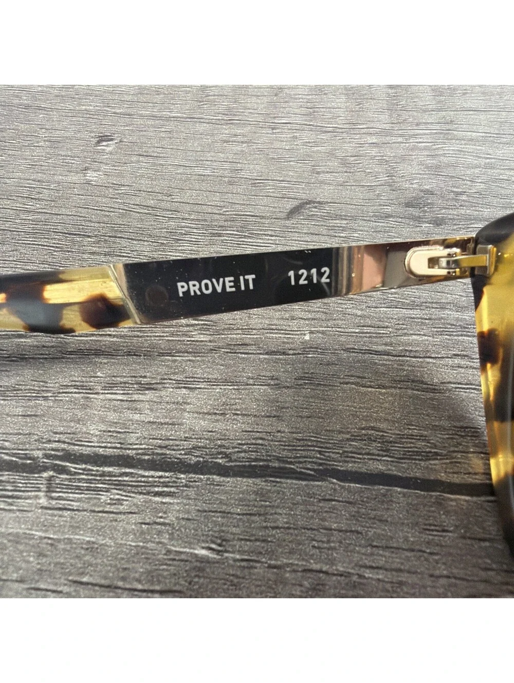 Quay Prove It 1212 Eyeglasses Pink Havana Gold Blue Light Cat Eye FRAMES ONLY